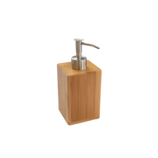 Bagnoxx Seifenspender Flüssigseife 200ml Bambus Braun Pumpspender