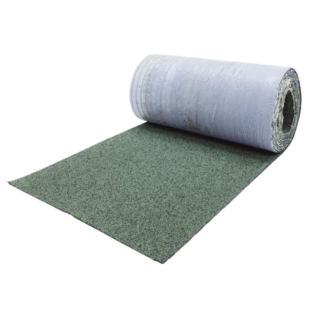 Daprona Firstabdeckung Dachschindeln 5m x 32cm Grün Bitumenschindeln