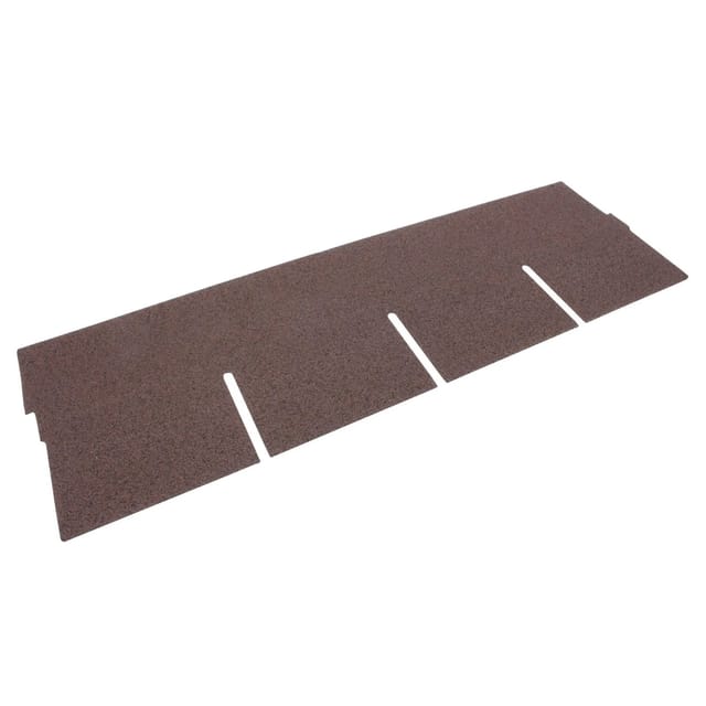 Daprona Dachschindeln Rechteck 20x 1m x 32cm Bitumen Braun Dacheindeckung