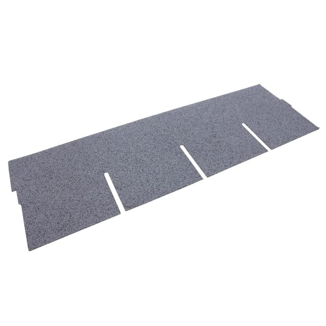 Daprona Dachschindeln Rechteck 20x 1m x 32cm Bitumen Grau Dacheindeckung