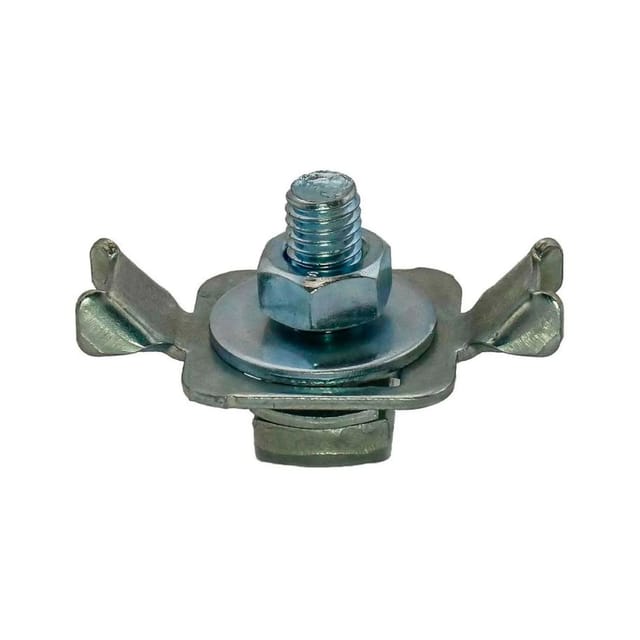 Dalsys Befestigungsschrauben 50x M8x30 Silber für Montageschiene