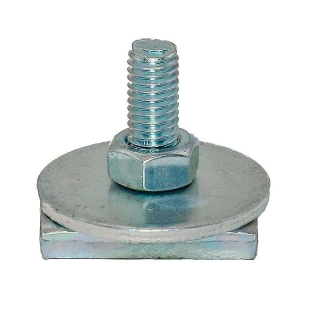 Dalsys Hammerkopfschraube 50x M8x100 Silber für Montageschiene 38/40