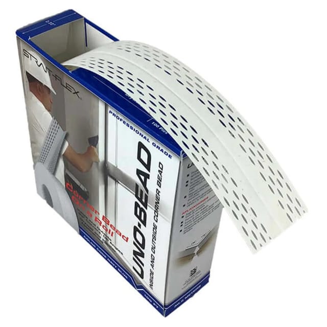 Strait-Flex Kantenprofil UNO-BEAD 222 12x Rolle 30,5m Papier Weiß