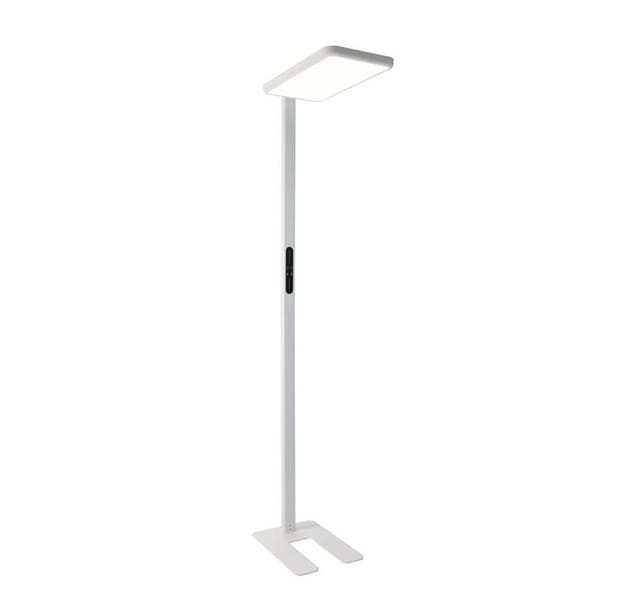 LUXULA LED Stehlampe Up/Down Bürolampe Weiß 100W 7000LM 4000K Neutralweiß UGR16 CRI98 Dimmbar