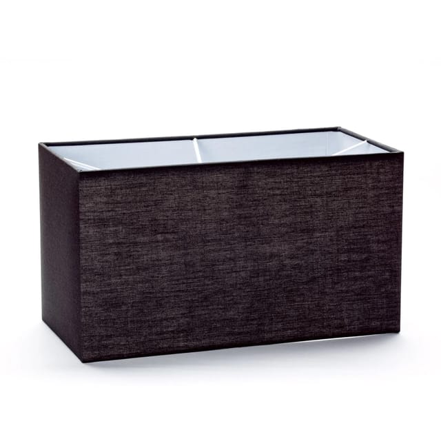 Orion Lightstyle Lampenschirm Rechteckig 32 x 16 x 18 cm Schwarz