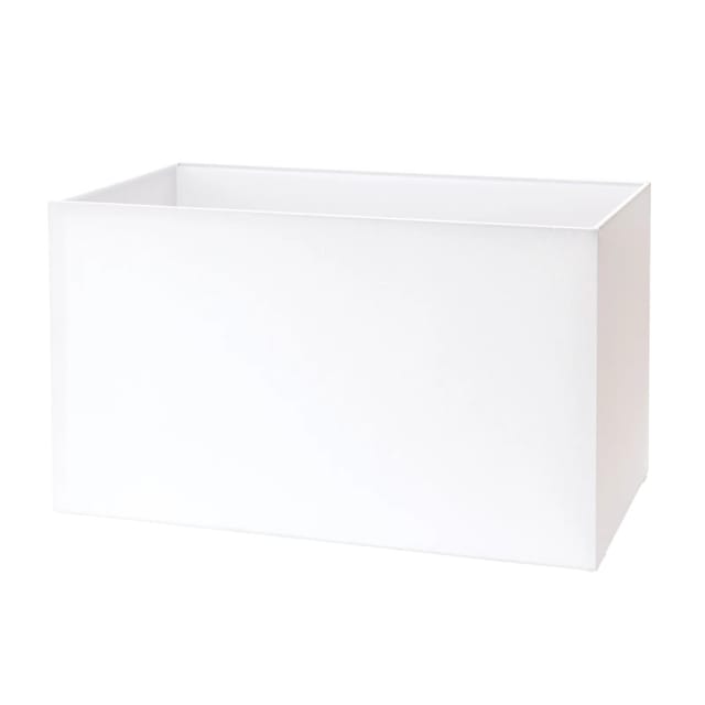 Orion Lightstyle Lampenschirm Rechteckig 40 x 22 x 23 cm Weiß