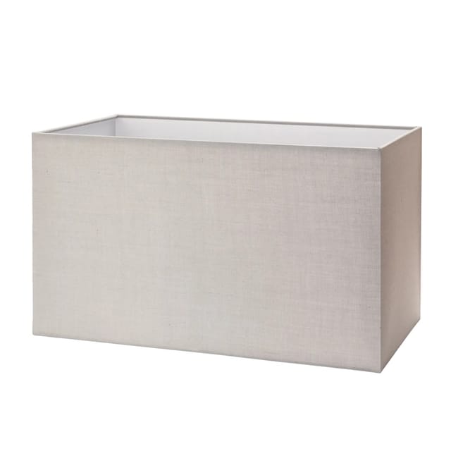 Orion Lightstyle Lampenschirm Rechteckig 40 x 22 x 23 cm Grau
