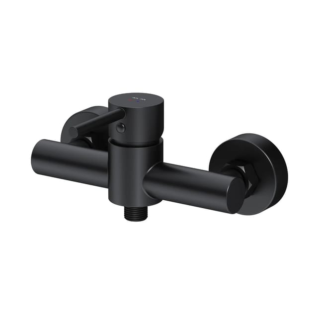 AM.PM Einhebel Duscharmatur X-Joy S Brausearmatur aus Messing Brausebatterie Spike FPA20022 Schwarz