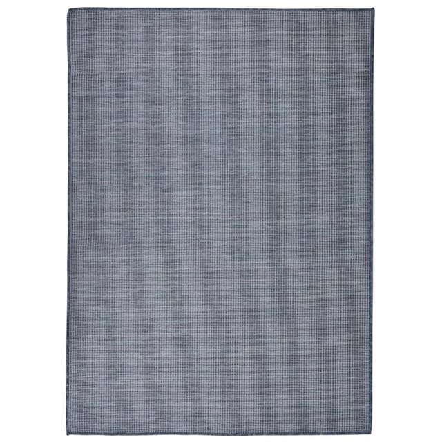 vidaXL Outdoorteppich Flachgewebe 200x280 Cm Blau 1123968