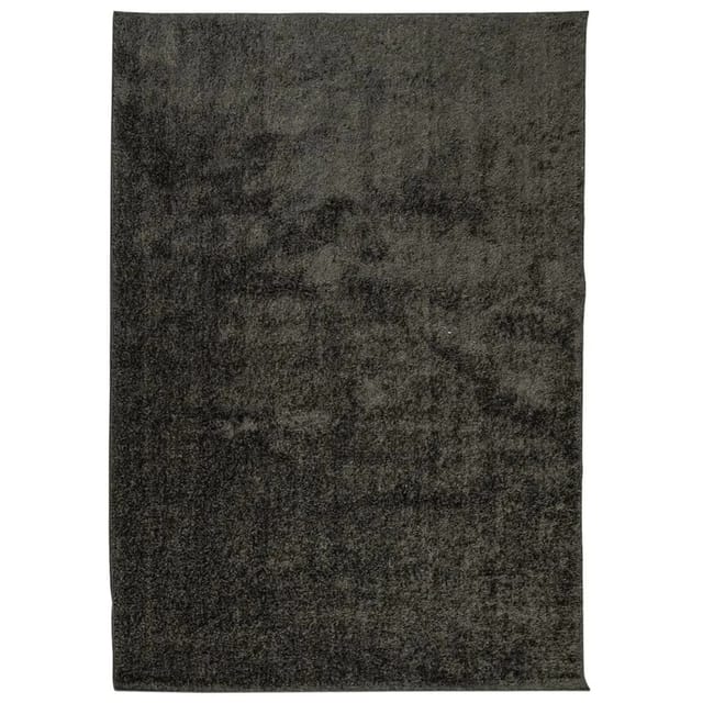 vidaXL Teppich Istan Hochflor Glänzend Anthrazit 140x200 Cm 1933958