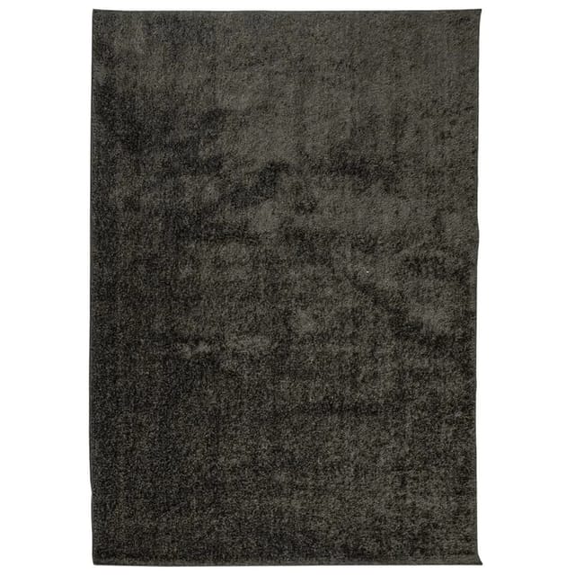 vidaXL Teppich Istan Hochflor Glänzend Anthrazit 120x170 Cm 1932728