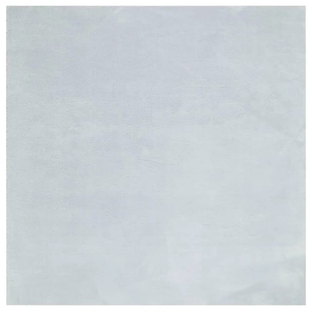 vidaXL Teppich Huarte Kurzflor Weich Und Waschbar Blau 160x160 Cm 1931323
