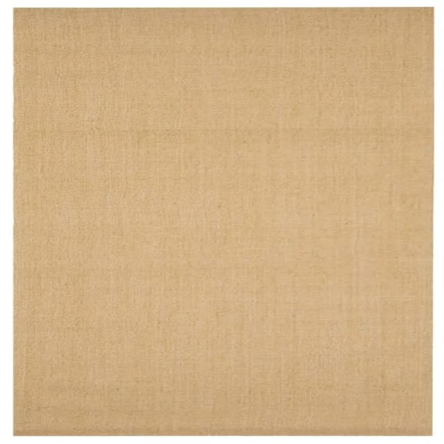 vidaXL Teppich Natur Sisal 100x100 Cm 1015792