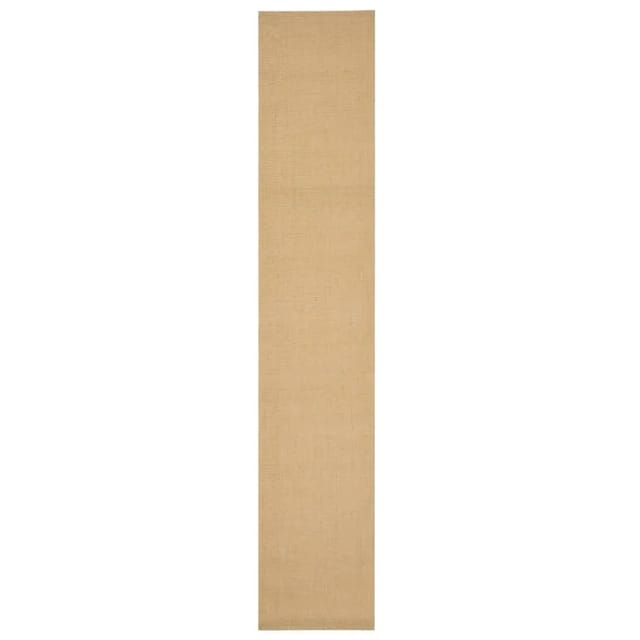 vidaXL Teppich Natur Sisal 66x350 Cm 1015785