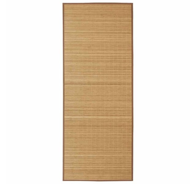 vidaXL Rechteckig Brauner Bambusteppich 150 X 200 Cm 602058