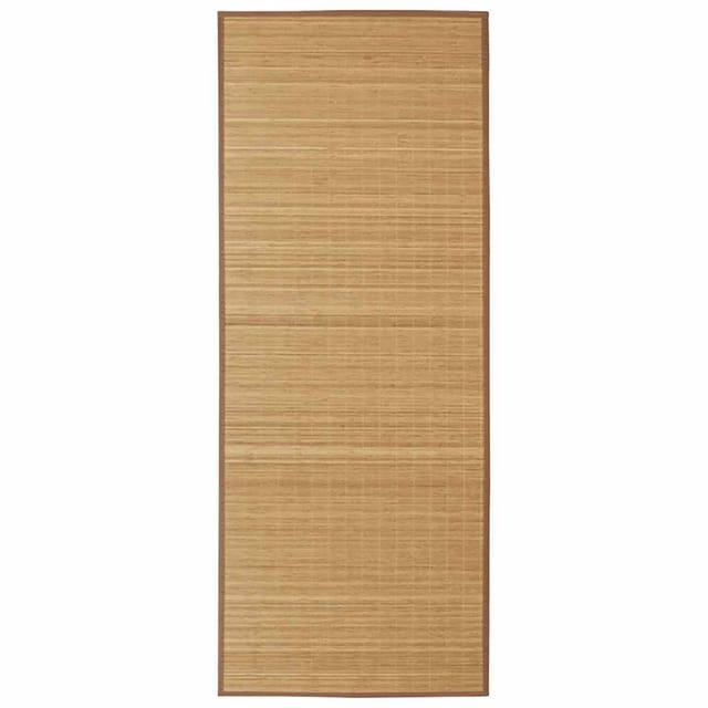 vidaXL Rechteckig Brauner Bambusteppich 120 X 180 Cm 602057