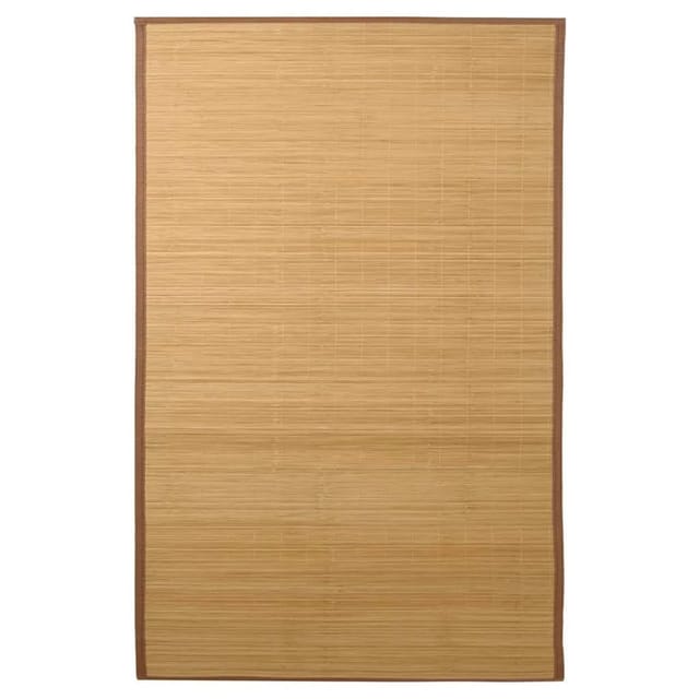 vidaXL Teppich Bambus 100 X 160 Cm Braun 605266