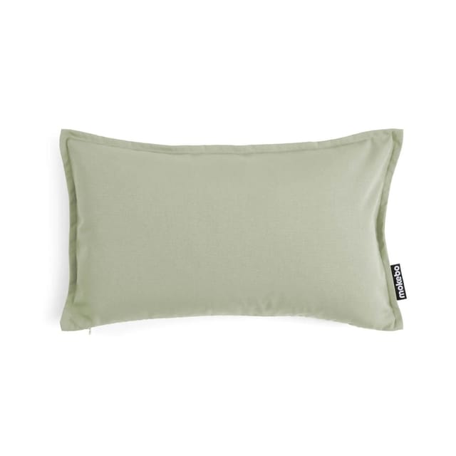 mokebo Outdoor Kissenbezug Das Ruhepolster 2er-Set 50x30cm Sofakissen Hülle in Lindgrün