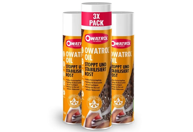 OWATROL OIL Spray Rostschutz Öl Grundierung Auto Kfz Metall 3 x 0,3L