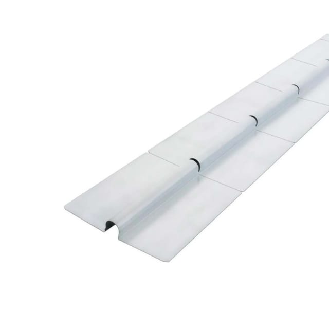 Dalsys Wärmeleitblech 50x 75cm für 14mm Heizrohr Stahlblech Silber