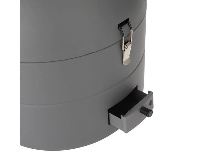 Taino Grill-to-Go Portabler Gasgrill Campinggrill Für Unterwegs Grau