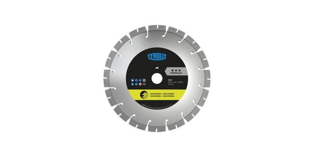 Diamanttrennscheibe Dcu Premium Ø 180 Mm Bohrung 22,23 Mm C73w U2-5 Segmenthöhe 12 Mm Segmentstärke 2,6 Mm