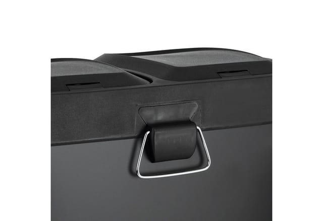 Svita TC2X20 Kücheneimer Office 40L Trennmülleimer Mülltrennung Schwarz