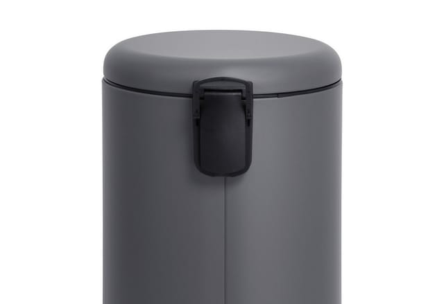 Svita T30 Mülleimer 30Liter Treteimer Abfalleimer Mülltonne Grau
