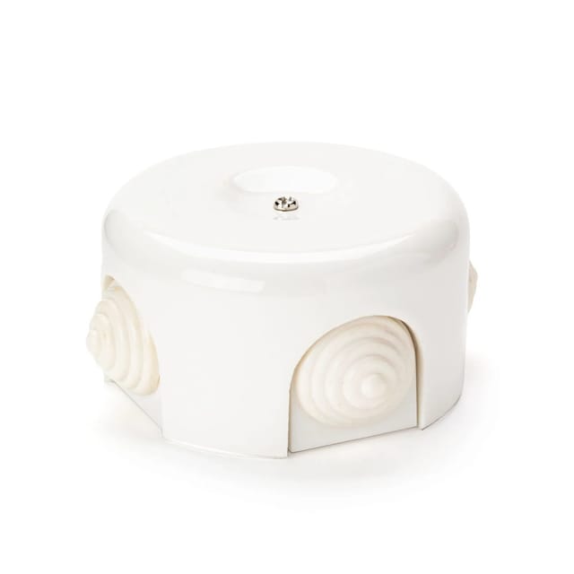 Orion Lightstyle Verteilerbaldachin Keramik Ø 75 mm Weiß