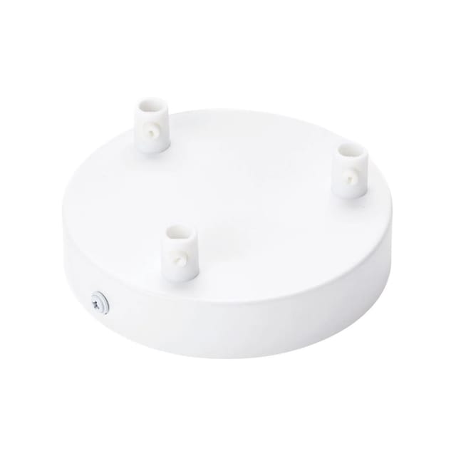 Orion Lightstyle Deckenbaldachin 3 Auslässe Weiß Ø 120 mm