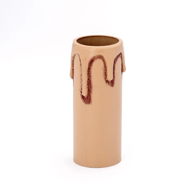 Orion Lightstyle Kerzenhülse E14 mit Tropfen 26 mm x 65mm Antik