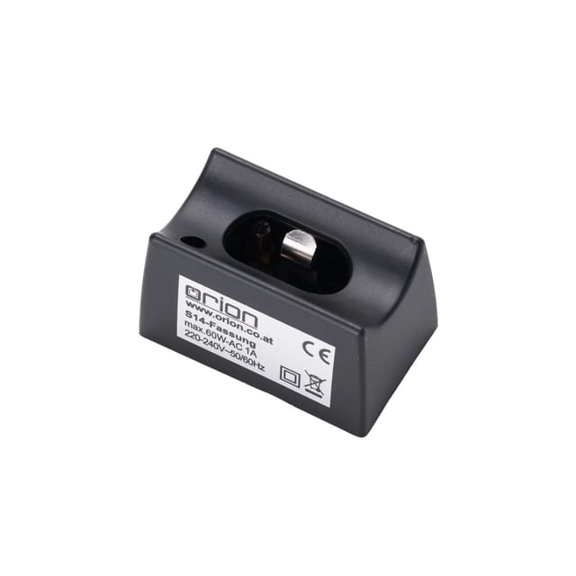 Orion Lightstyle Lampenfassung S14D Kunststoff Schwarz