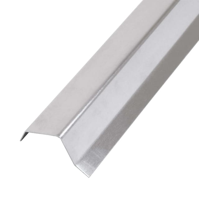 Daprona Attika Dachblech 2m x 25mm Aluminium Silber Giebelblech