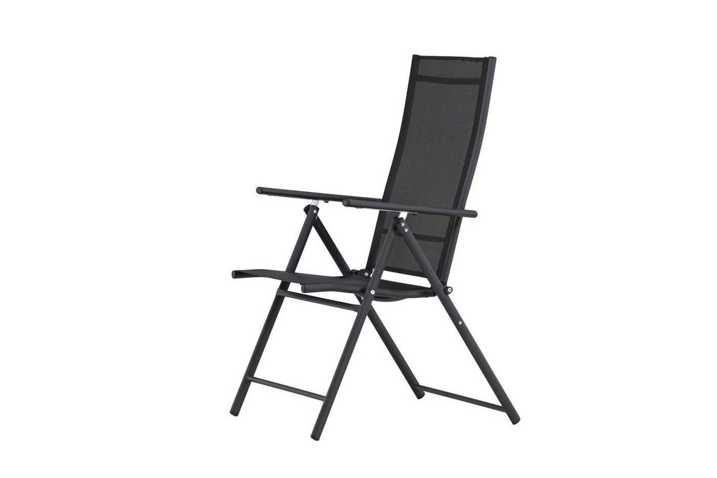 ebuy24 Levanzo Gartenstuhl Positionsliege Schwarz Bild 2
