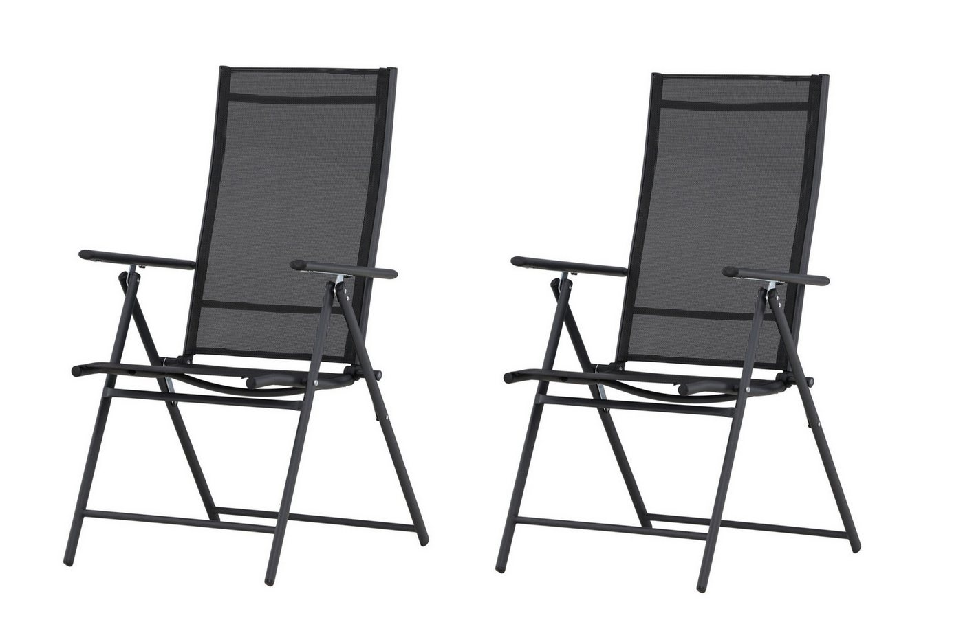 ebuy24 Levanzo Gartenstuhl Positionsliege Schwarz Bild 5