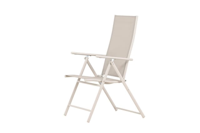 ebuy24 Levanzo Gartenstuhl Positionsliege Beige