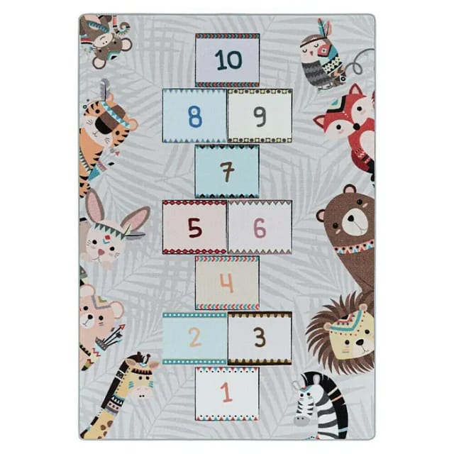 Ayyildiz Kinderteppich Play 2903 Grau 80 cm x 120 cm