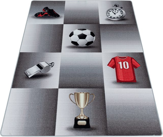 Ayyildiz Kinderteppich Play 2906 Grau 100 cm x 150 cm