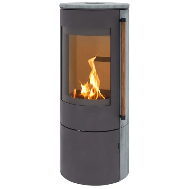 H&M Germany Kaminofen EVO 2.1 Naturstein-Titan