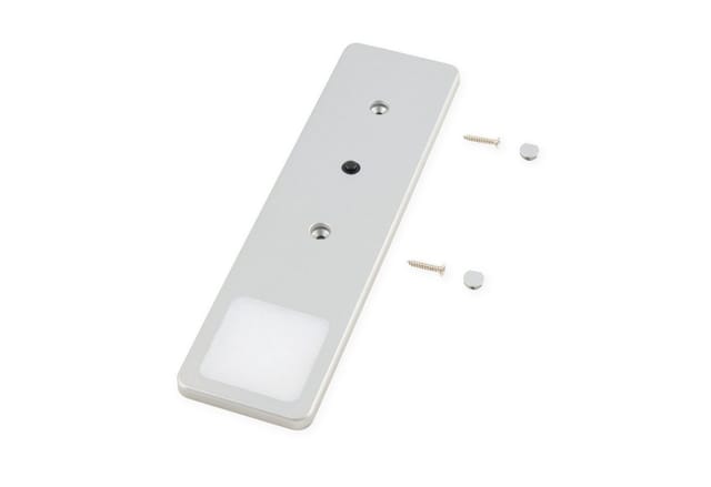 kalb LED Unterbauleuchte Solid2 Silbergrau Mechanischer Schalter 3W 2er Set Neutralweiß