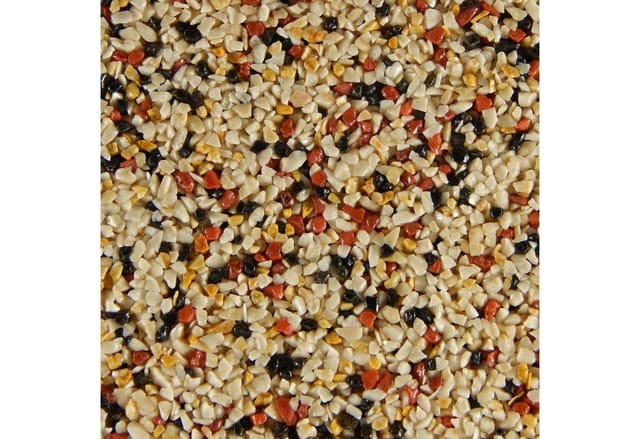 Terralith Buntsteinputz Mosaikputz 2mm 14 kg BSP76 Beige Gelb Rot Schwarz