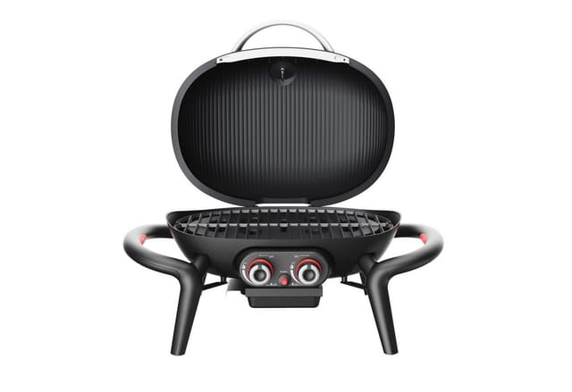 Taino Kenai Gasgrill Klein Tischgrill Outdoorküche Aluguss Schwarz