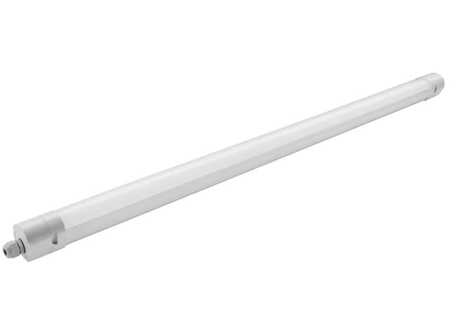 ENOVALITE LED Feuchtraumleuchte PRO Notlicht mit Akku 3h 150cm 50W 5500Lm 4000K Neutralweiß IP66 Wannenleuchte Durchschleifbar