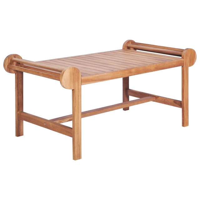 vidaXL Couchtisch 100x50x45 cm Massivholz Teak 44734