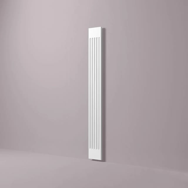 NOEL & MARQUET NMC PP1 ARSTYL Pilaster Schaft Pilaster Zierelement 202 cm x 2,7 cm x 25 cm Weiß
