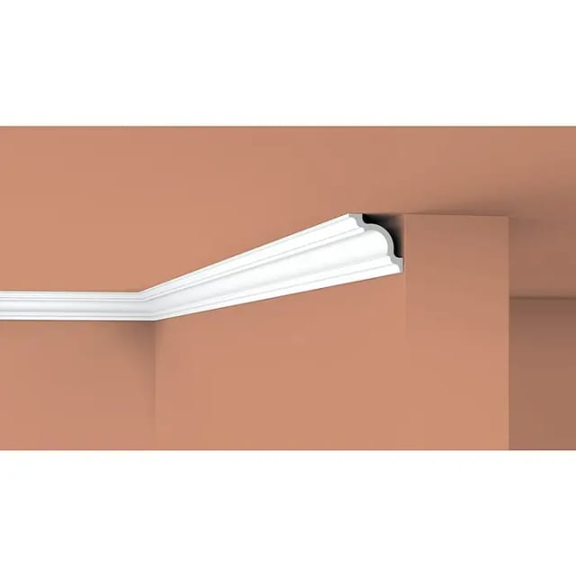NOEL & MARQUET NMC A1 NOMASTYL Eckleiste Zierleiste Stuckleiste 2 m 200 cm x 8 cm x 8 cm Weiß