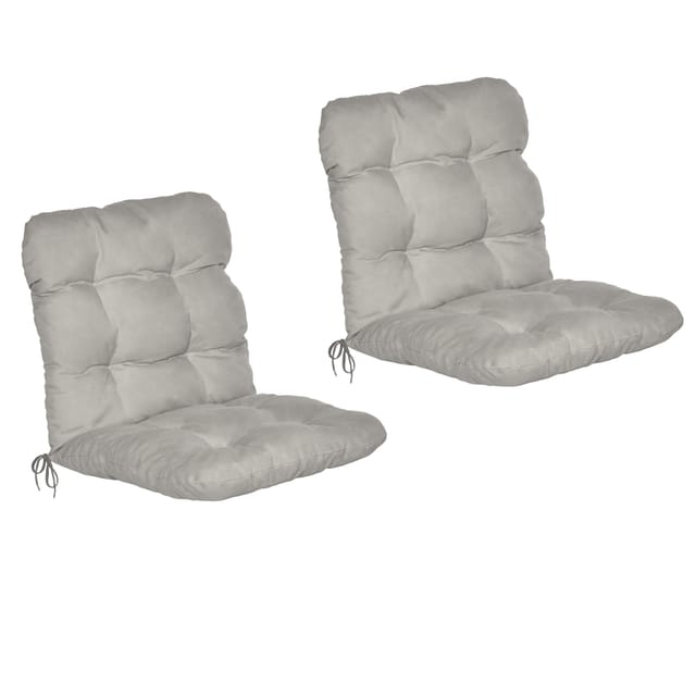 Beautissu Flair NL Niederlehner 100x50x8cm Hellgrau 2tlg