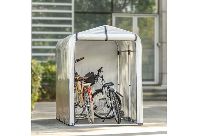 SoBuy Fahrradgarage Foliengerätehaus Gartenschuppen Pavillon Foliengarage KLS11