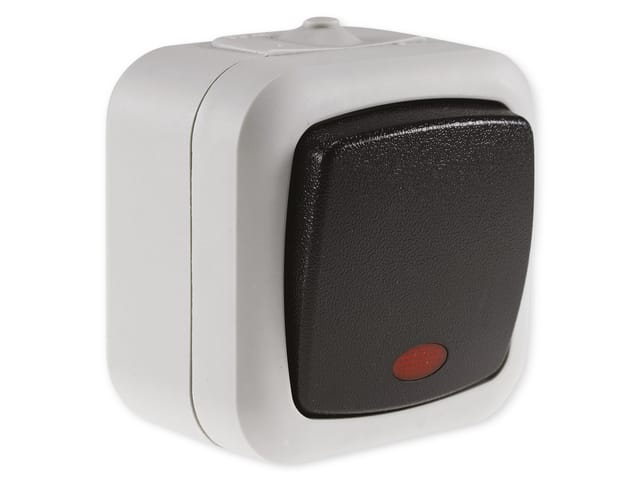 ChiliTec Feuchtraum Kontroll Schalter IP44 250V 10A