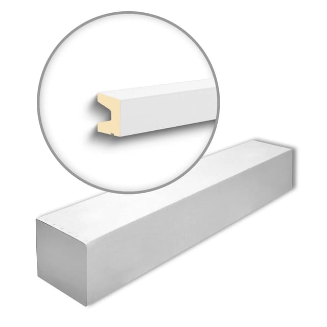 NOEL & MARQUET NMC FA15-Box DOMOSTYL Fenstersohlbänke 1 Karton Set mit 14 Leisten 28 m Weiß